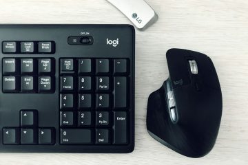 a keyboard and a mouse on a table